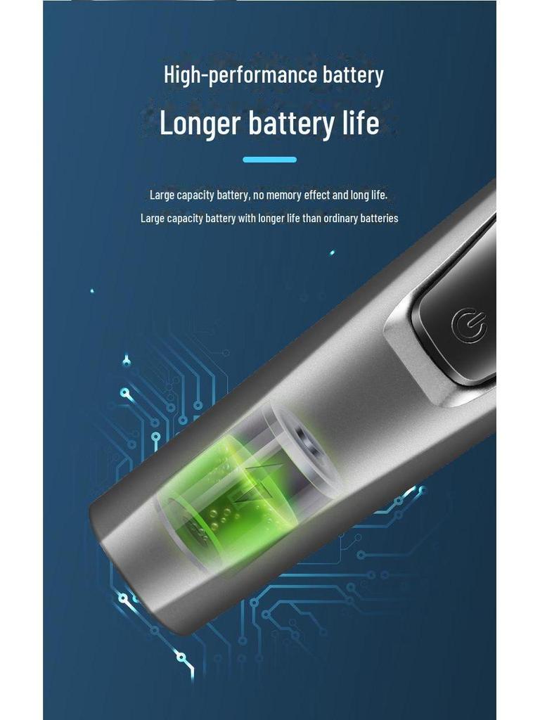 Linke 8806 Моющаяся USB-электробритва с тремя головками и многофункциональная бритва