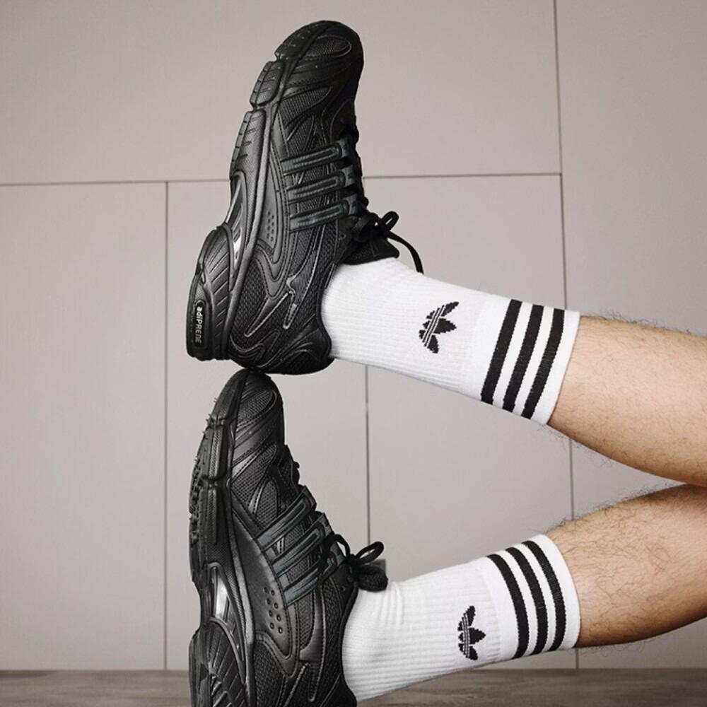 Adidas "Кроссовки Lightwave" TEMPER RUN 2 Миллениум Ретро Сетчатые Кроссовки Adidas Трилистник JH5502