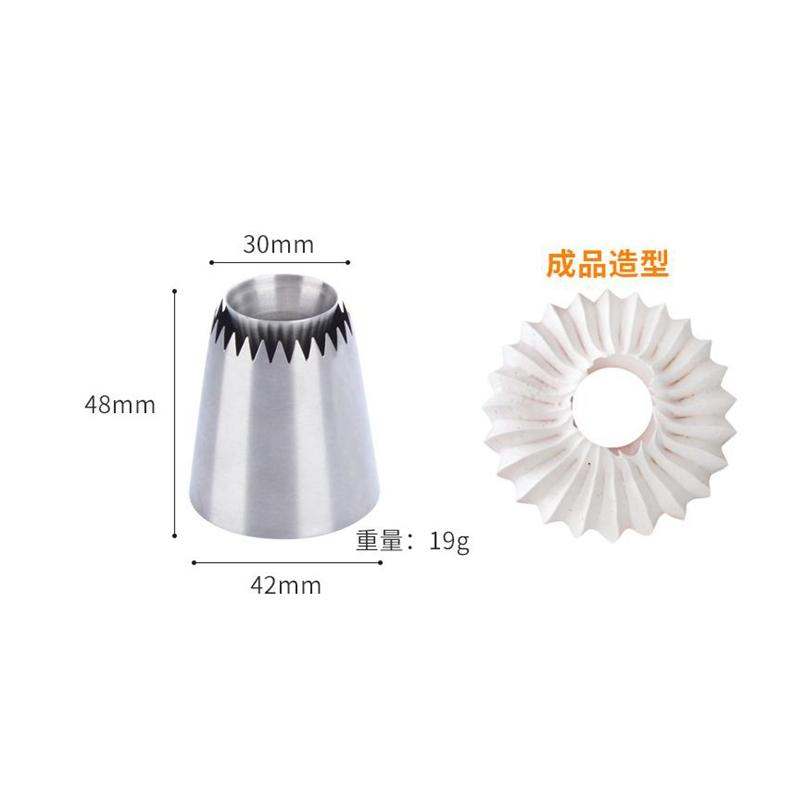 Форма для печенья «Султан» из нержавеющей стали, насадки для трубочек, русские насадки, насадки для трубочек, набор инструментов для украшения торта