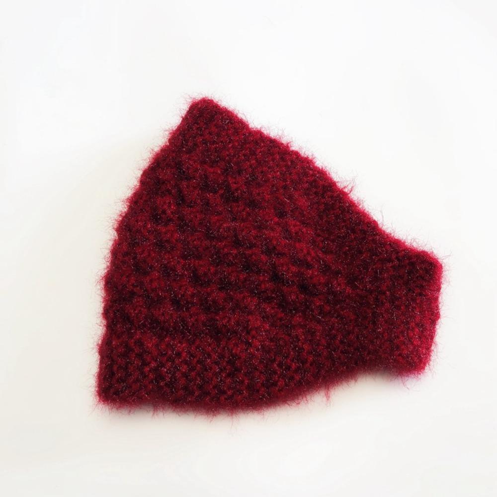 Hair Accessories Knitted Hat Headband Lady Women Girl Cap Empty Top Hat Ear Warmer  Outdoor Sports