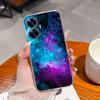 Для телефона OPPO Realme C55 C53 Чехол Креативный Мягкий ТПУ Силикон Прозрачный Защита от падения Задняя крышка Для Realme C 55 53 RealmeC55 Funda Capa