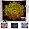 Talos Colorful Mandala Wall Hanging Tapestry Bedspread Blanket Beach Mat Carpet Decor