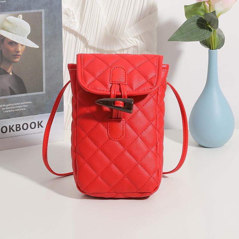 Вышитая сумка для мобильного телефона, новая женская сумка, модная универсальная сумка через плечо