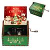 Wooden Hand Cranked Music Box You Are My Sunshine Can't Help Falling in Love Valentine's Day To Christmas Birthday Gift 3