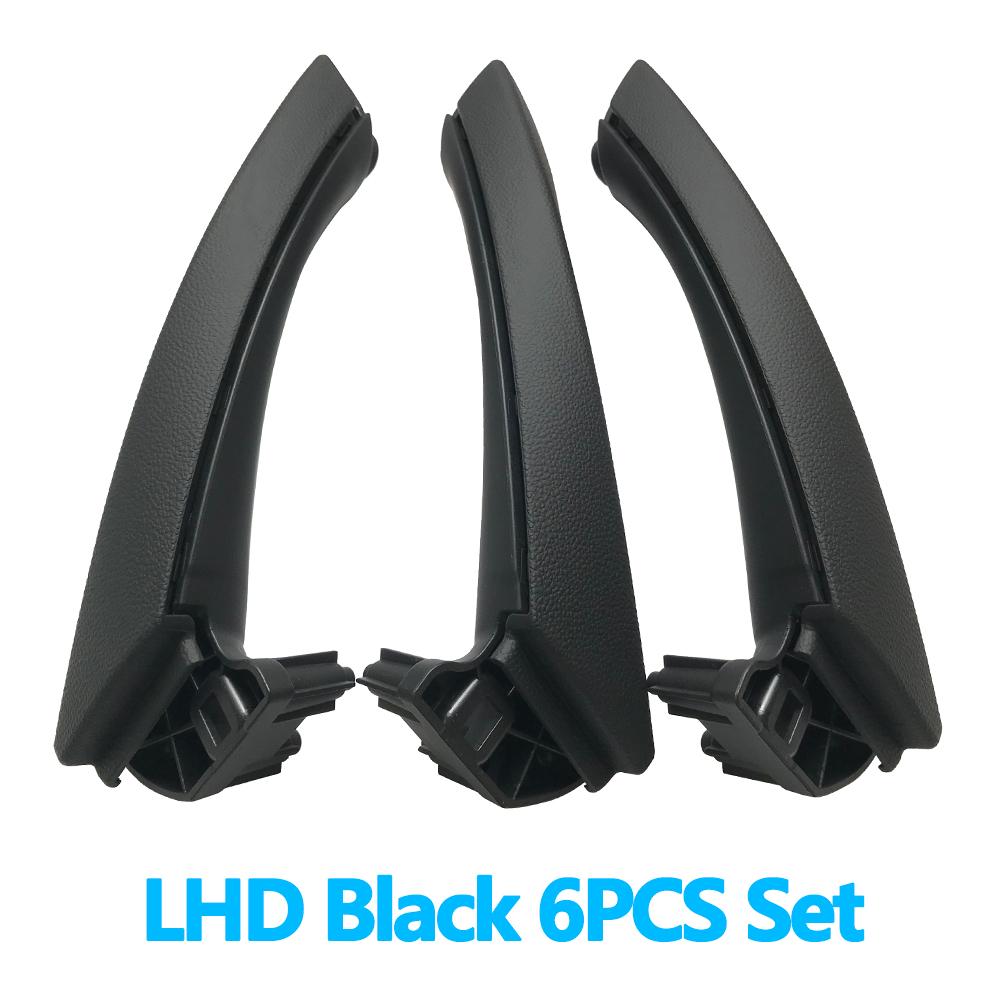 LHD RHD Front Rear Left Right Interior 3 Passenger Door Pull Handle Full Set For BMW 3 Series E90 E91 E92 316i 318i 320 325