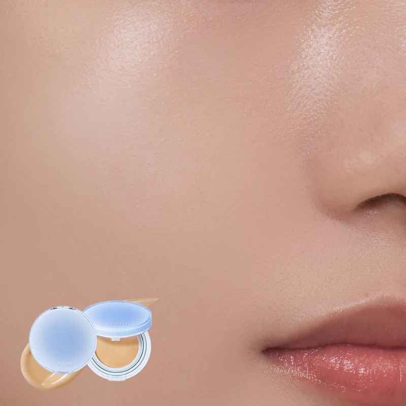 Rom&nd BARE WATER CUSHION SPF 38 PA++++, Стойкий, Макияж, Корейская косметика, Kbeauty, образец