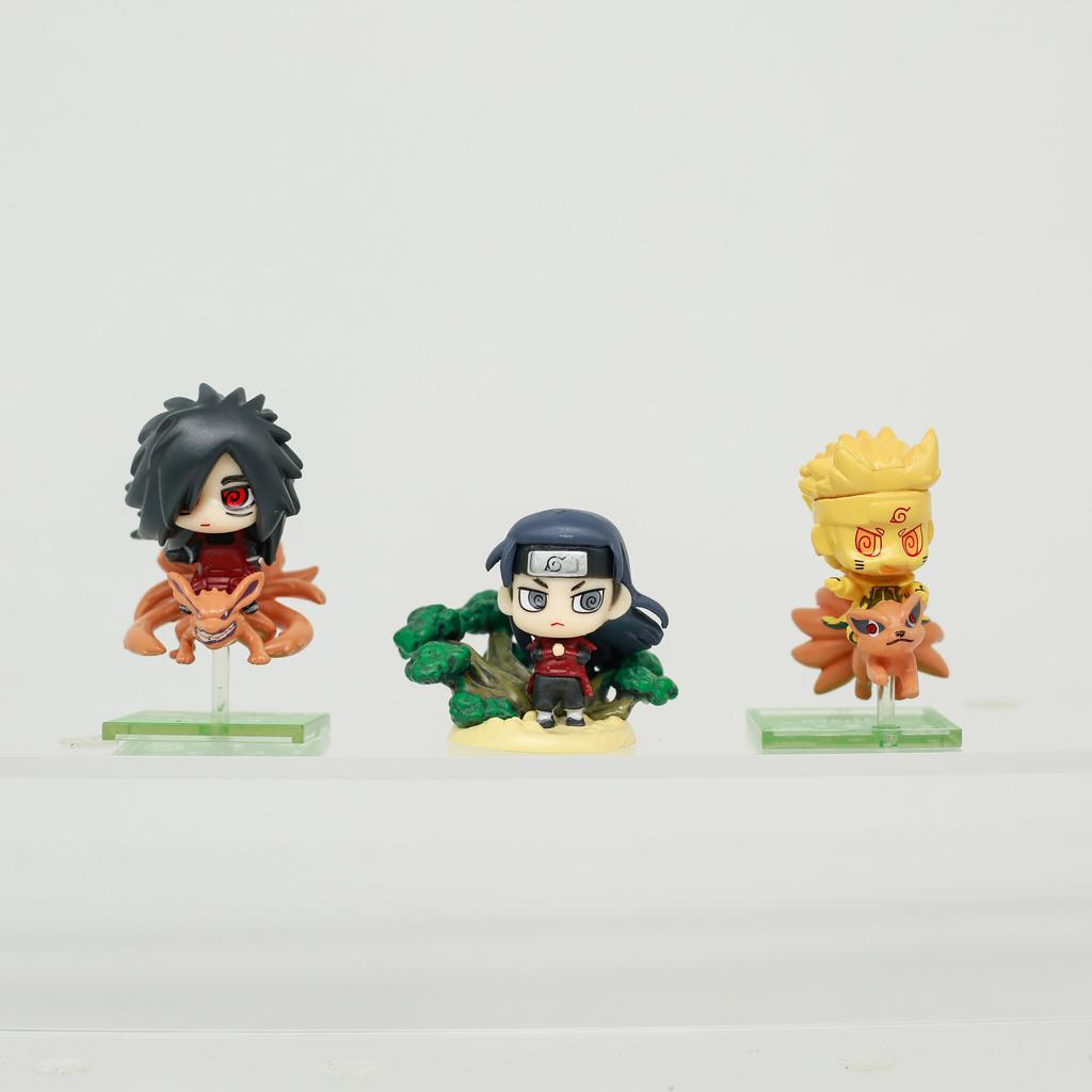 Naruto Ninkai Taisen Uchiha Sasuke Hatake Kakashi Orochimaru Blind Box Gifts Toy Model Anime Figures Collect Ornaments