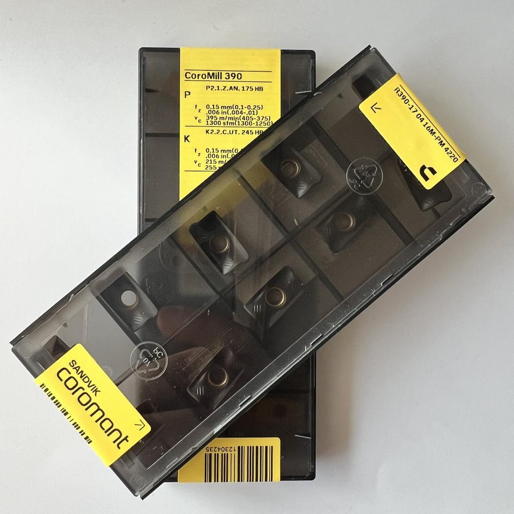 SANDVIK / R390-170416M-PM 4220 / Original Swedish hard alloy blade 10 Pcs