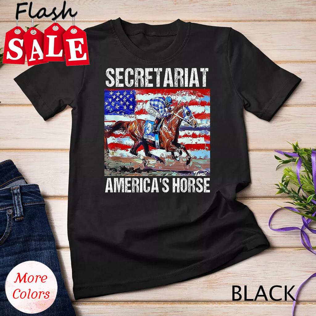 2025/Secretariat America's Horse T-Shirt Unisex T-shirt