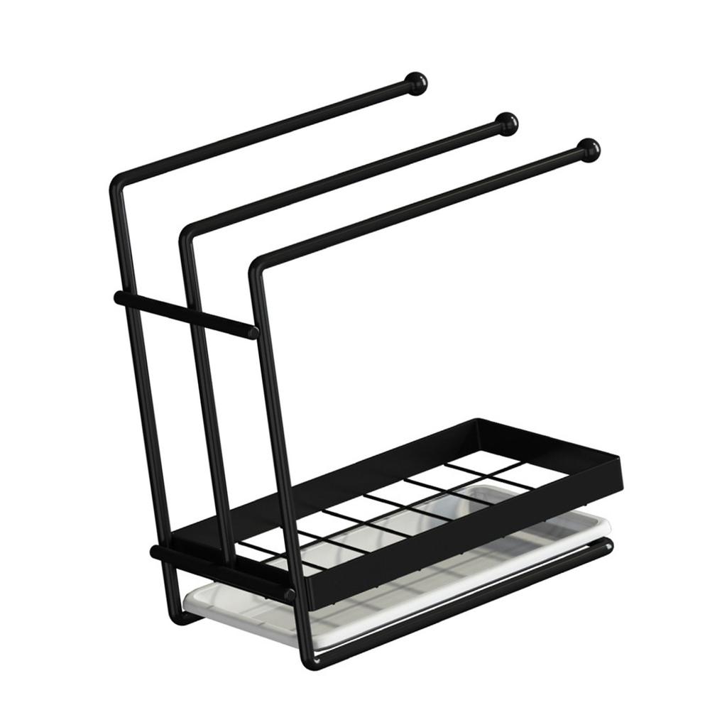 Практичная подставка-органайзер для резинок и бантов для волос, решение для хранения украшений для повязок на голову и зажимов-крабов в спальне или ванной комнате