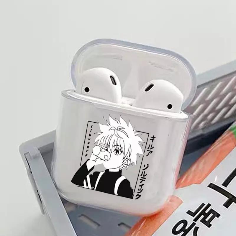 Hunter x Hunter HXH Anime Hunter X hunter 3 Air pod Case for Airpods 2 1 Cases For Air pod pro Clear Cute Soft transparent Coque