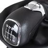 Skoda Octavia I 1996- Gear Shift Knob Black ABS + Gaiter with Frame, 6-Speed