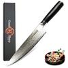 8-дюймовый нож шеф-повара, Япония, сталь VG10, 67 слоев, японские кухонные ножи, кухонный нож из дамасской стали