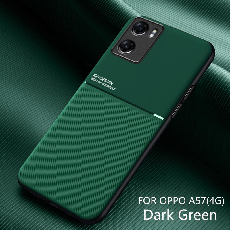 Для OPPO A57S Чехол Автомобильный Магнитный Кожаный Чехол Мягкая Рамка Funda На Для OPPO A57 OPPOA57S OPPOA57 4G Чехлы Для Телефона Capa