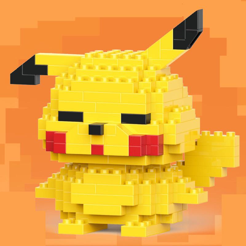 Совместимые кубики Lego Мультяшная фигурка животного Детские развивающие конструкторы