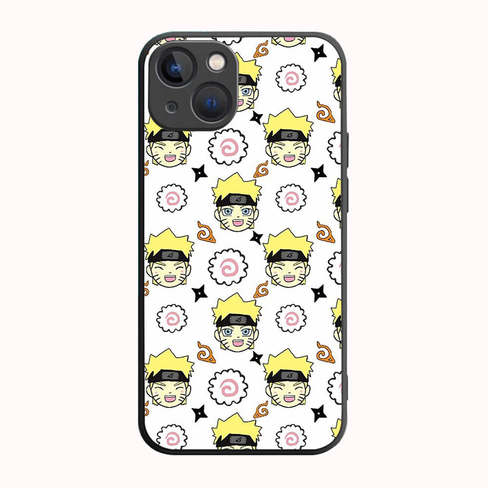 Черный чехол B-34 Naruto для OPPO A5 A9 A15 A16 A55 A94 A95 A96 Reno 6 7 8 10 5G Realme 7I 8I C30 C31 VIVO V23E V25 V27 Pro Y20S Y17S