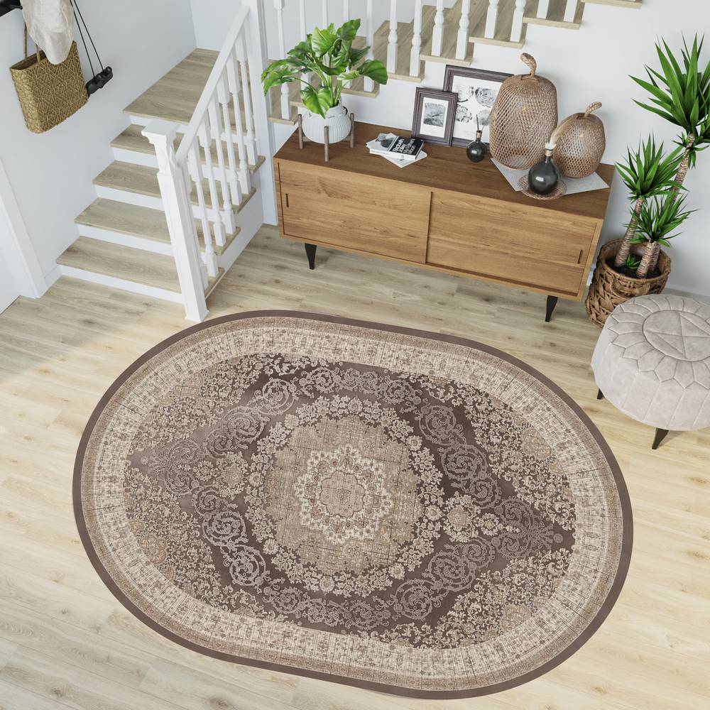 Eliana Home Washable Printed Carpet LNA7190-HT999