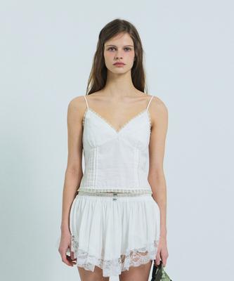 Fenna Sleeveless Blouse (White)