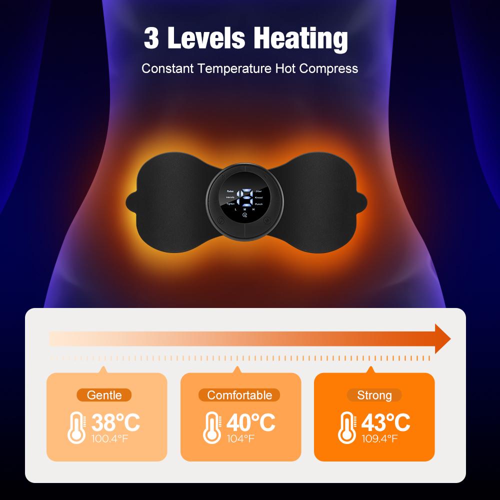 EMS массажер для шеи, мини-шейный массажер для облегчения боли в мышцах спины, массажный коврик-стимулятор, портативный инструмент для ухода за телом и телом