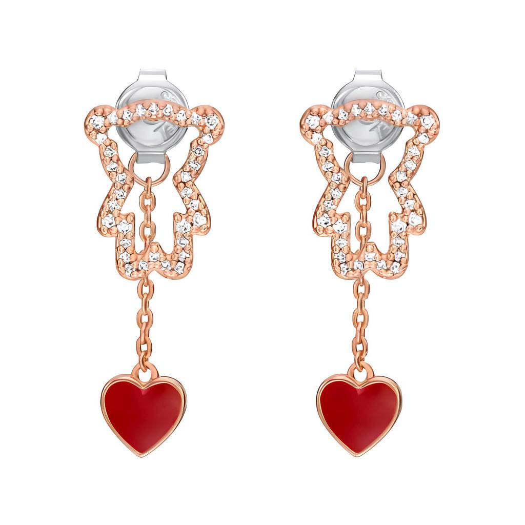 Emporio Armani Heart Bear Shining Love Earrings Women earrings Rose-Gold EGS3163221