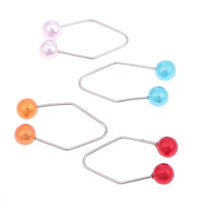 Нержавеющая сталь тренажер для ямочек, инструменты для красоты лица, жемчужный тренажер для мышц лица, ямочки на щеках для красивой улыбки