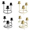 3 Head Nordic Metal Candle Holder Candlestick Stand HandMade Candle Holder Chamberstick Holder Candlelight