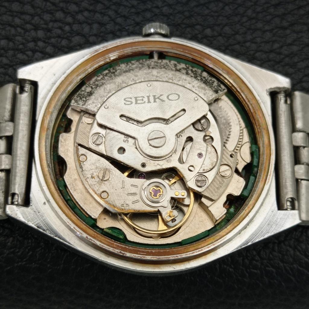 ОРИГИНАЛЬНЫЕ ВИНТАЖНЫЕ МУЖСКИЕ АВТОМАТИЧЕСКИЕ ЧАСЫ SEIKO 5 6309A ЯПОНИЯ ЗЕЛЕНЫЙ ЦИФЕРБЛАТ a708397-1