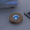Gift for Crystal Ball Home Decor Color Changing LED Lights Wooden Lighted Base Stand Display Base