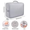 Large-Capacity Multi-Layer Fireproof and Waterproof File Bag with Lock Non-Itchy Silicone Glass Fiber Filing Storage Product