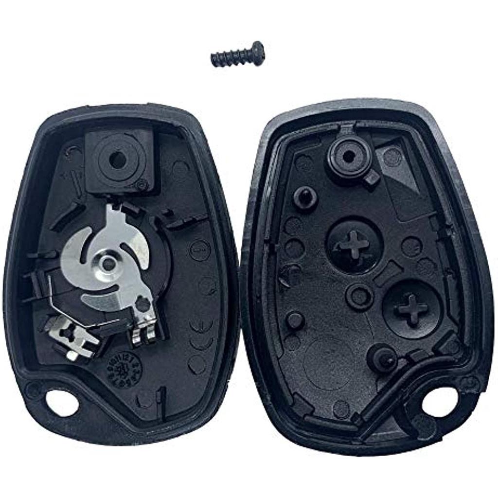 Безлезвийный корпус ключа, совместимый с Renault 3 Twingo 2 Master 3 Kangoo 2 Trafic And Modus | 2-кнопочный чехол для автомобильного ключа с дистанционным управлением