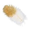 10PCS/lot Spray Gold Natural Ostrich Feathers 15-20CM/6-8 Inch Ostrich Plumes for Wedding Party Vase Decoration Craft