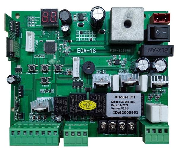 Double-leaf gate operator Nöckel De300Wifi 2X3M 400Kg Wi-Fi Bt 2Xpilot