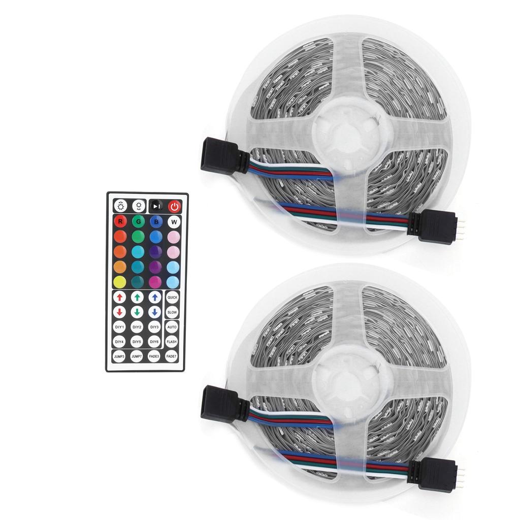 300 светодиодных лент 10 м цветные RGB ленты с регулируемой яркостью 12 В для наружного декора