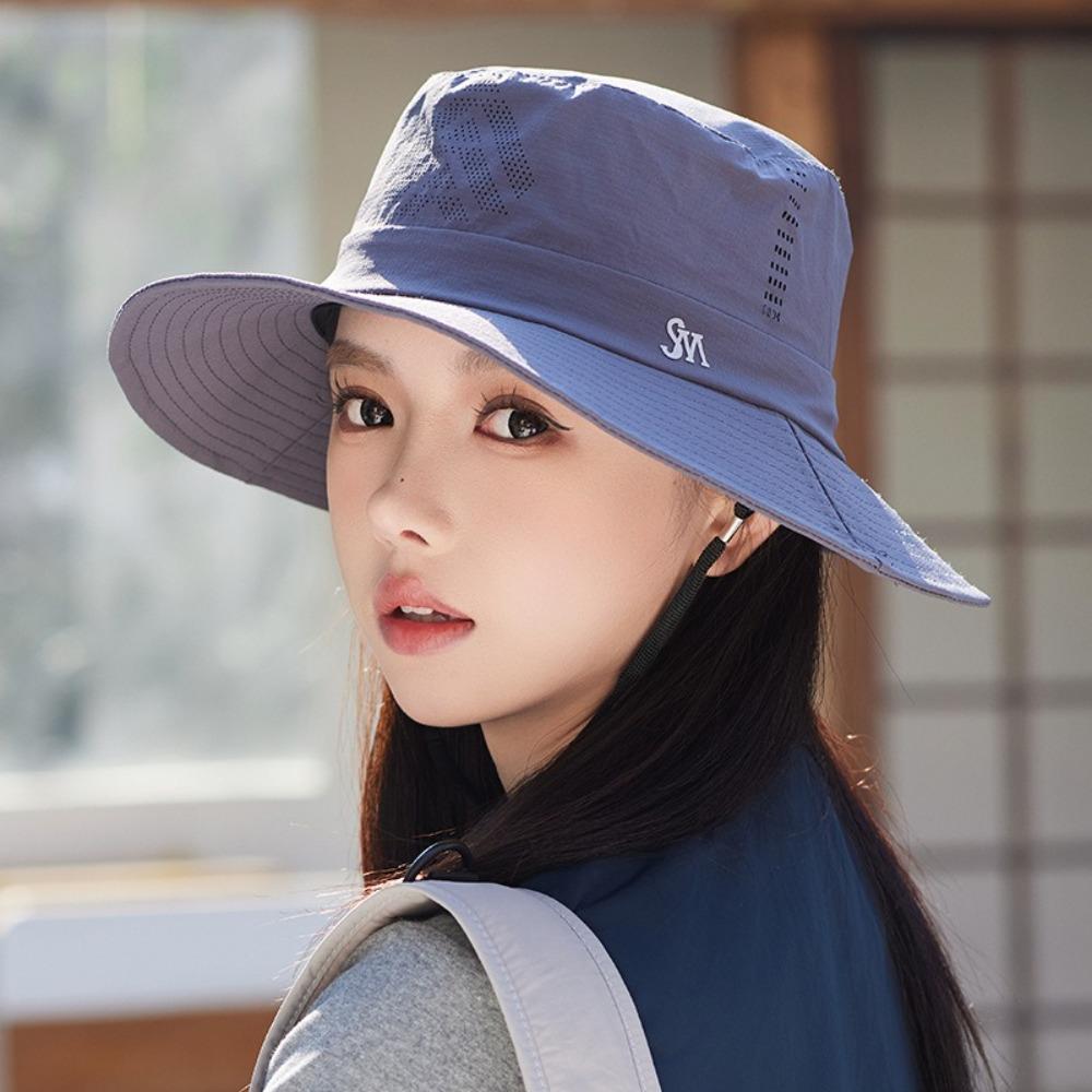 Панама от солнца Защита от УФ-лучей Шляпа рыбака Новая пляжная шляпа Спорт на открытом воздухе