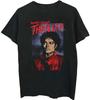 Мужская футболка Michael Jackson Поза из Thriller Приталенная Черная