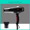 Высокоскоростной черный фен с концентрированным потоком воздуха для парикмахерской