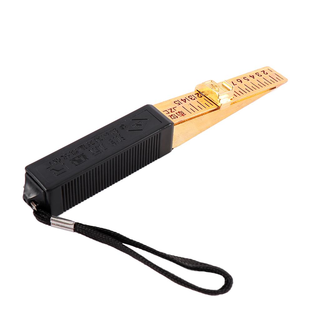 Engineering Cursor Measure Tool Engineer Wedge Shaped Feeler Gauge Vernier Caliper Detection Ruler
