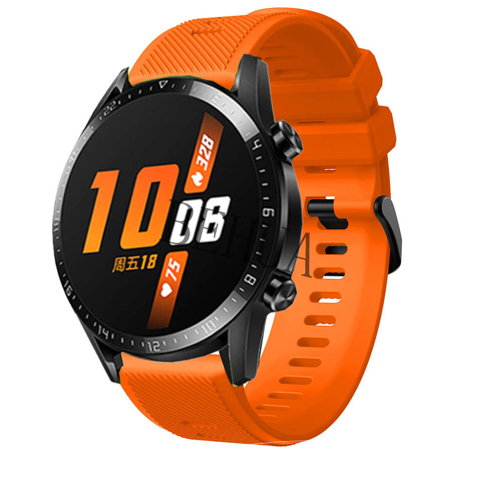 Браслет Ремешок Для Huawei Watch GT1 GT 2 3 4 46мм Смарт-часы Силикон 22ММ Ремешок Для Huawei Watch 4 3 2 pro ремешок