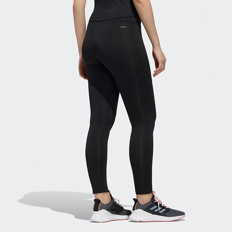 adidas Climalite Бег Повседневные дышащие штаны для йоги и фитнеса Женские штаны Черные FL9220