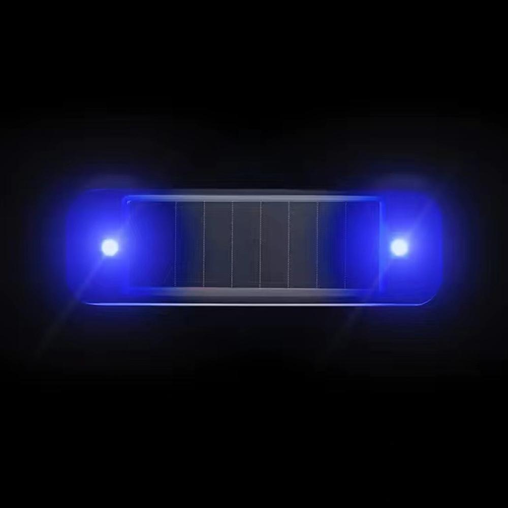 Solar Power Warning Light for Car Motorcycles LED Flashlight Indicator In-Night Caution Strobe Warning Light Running Lamp