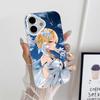 Game GI Lumine Jelly Double layer White Mobile Phone Case for iPhone 17 16 15 14 13 12 11 Air Pro Max Plus Protective