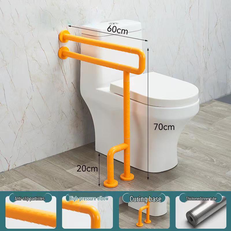 Ванная комната Поручень U-образной формы для пожилых - Безбарьерная нейлоновая ручка для душа/туалета