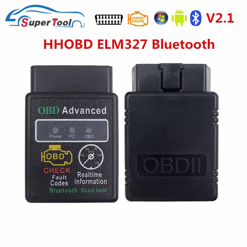 Автосканер OBD2 ELM327 Bluetooth/WIFI V1.5 OBDII ELM 327 BT/WI-FI 1.5 HHOBD HH OBD ELM327 Bluetooth 5.1/1.5 ELM 327 Включить