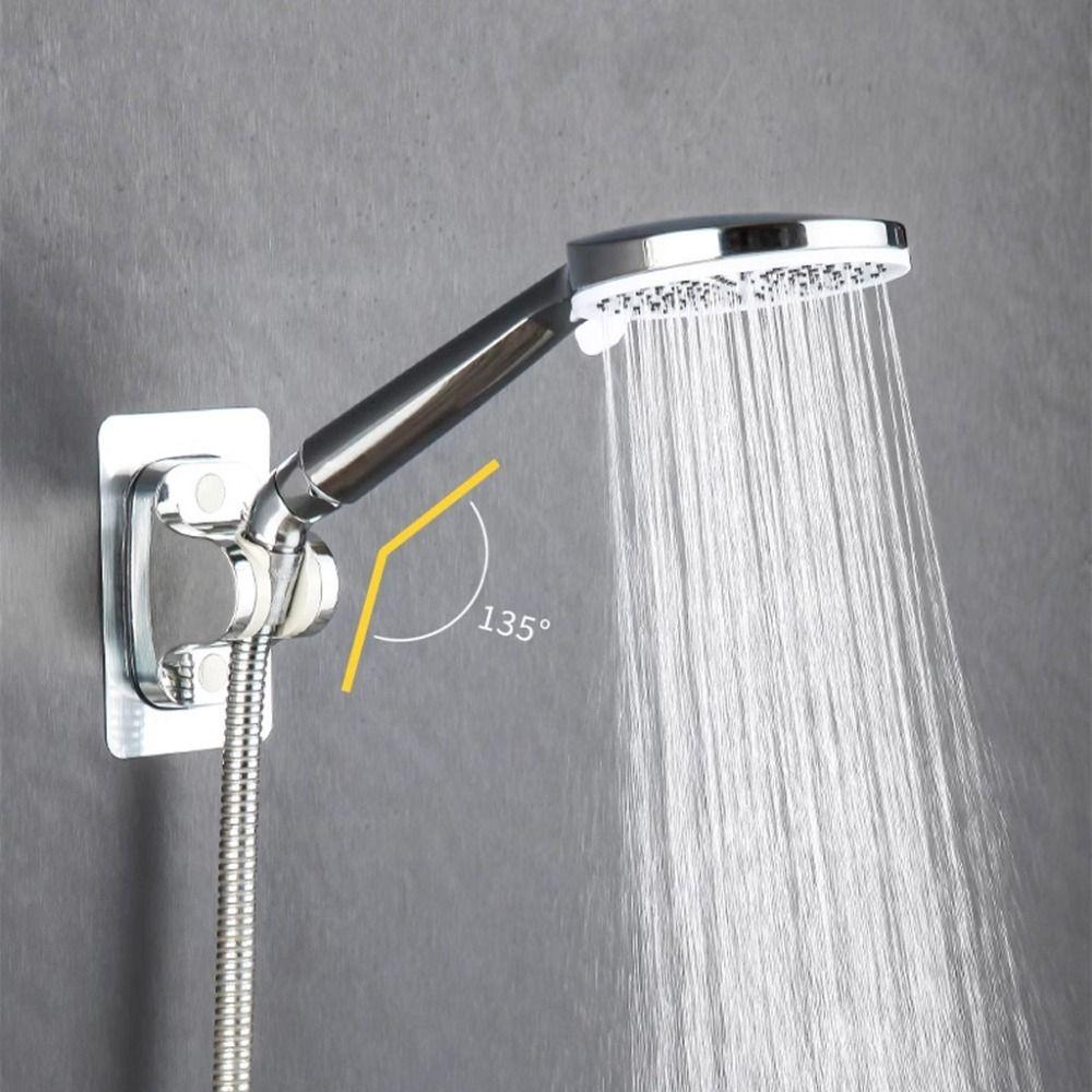 135 Degree Showerhead Angle Adjuster Handheld Universal Port Shower Angle Controller 1/2-inch Elbow Shower Elbow Adapter