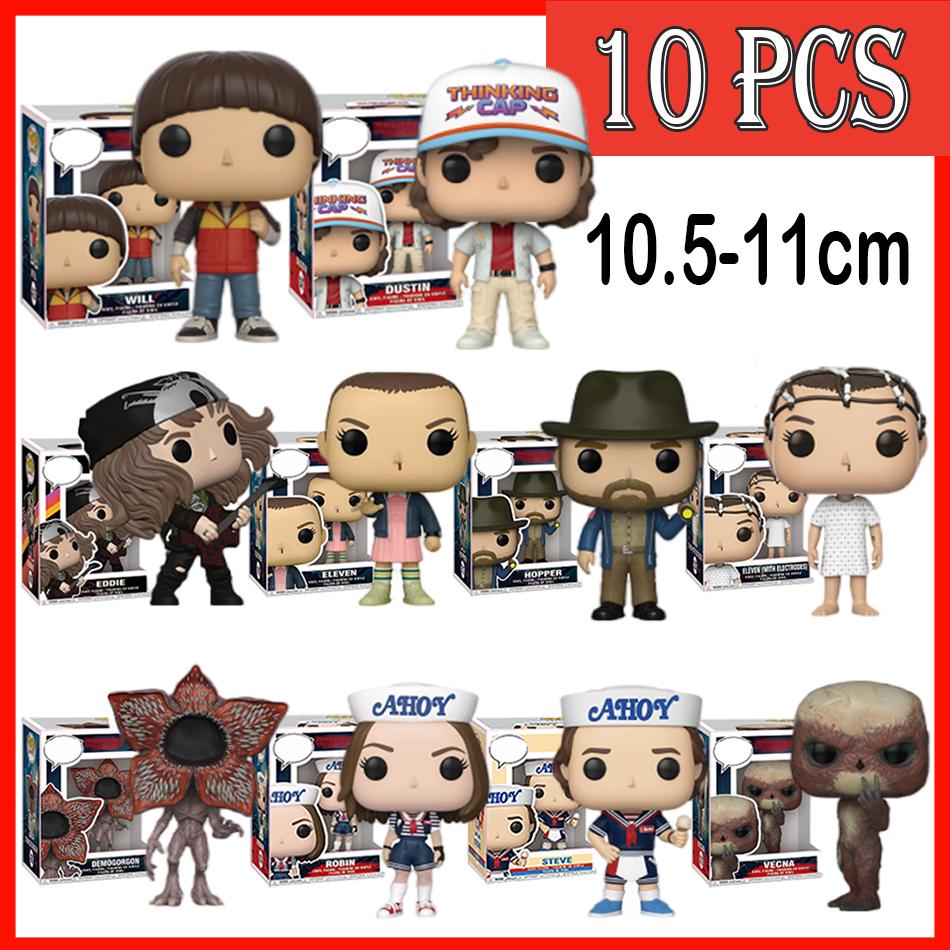 10 Popular 4-Inch Movie and TV Character Figures: Weird Man-Eating Plant Doll Models for Desktop Decoration and Toys