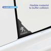 2Pcs Silicone Car Door Corner Cover Auto Anti-collision Protection Sticker For Peugeot 308 408 508 207 208 2008 3008 206 RCZ 307