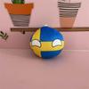 10cm Polandball Plush Toy UK Ukraine Germany Countryball Stuffed Doll Decoration