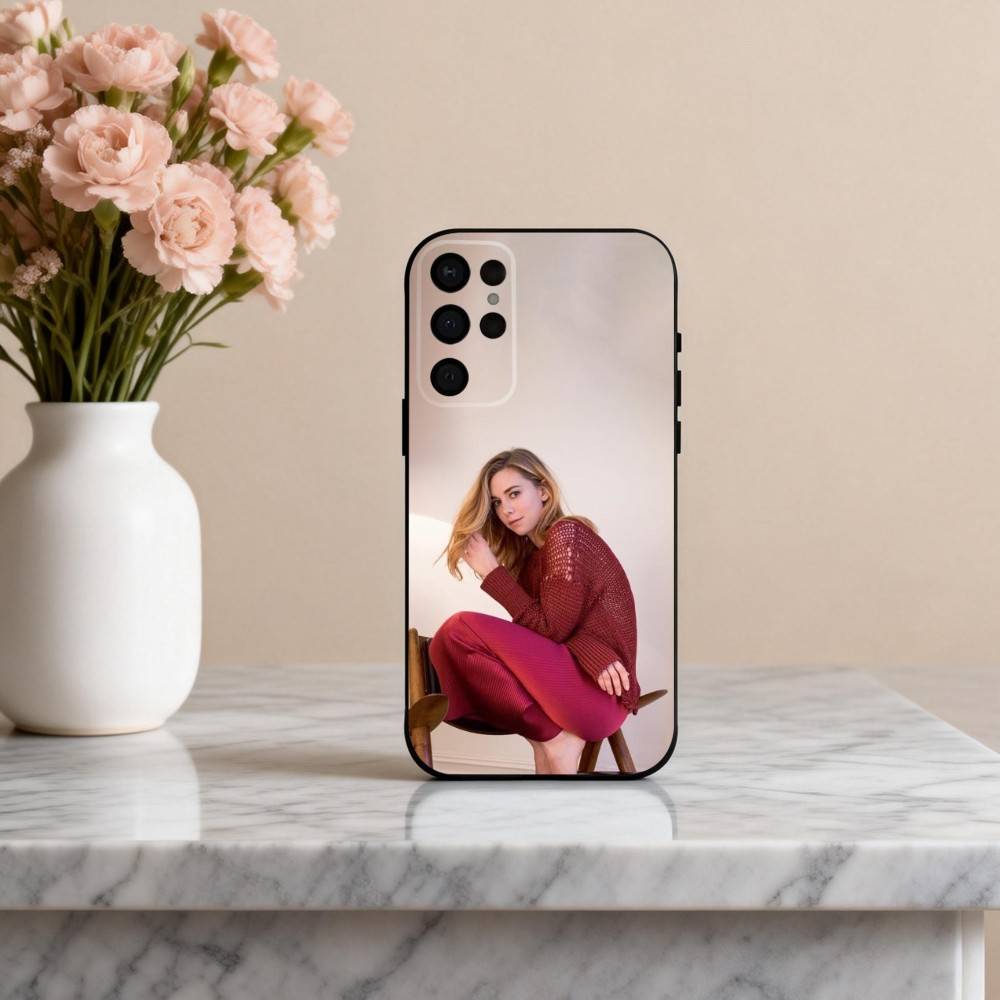 КРУТОЙ V-Ванесса K-Кирби Актриса Чехол для Телефона Для Samsung S25,S24,S21,S22,S23,S30,Ultra,S20,Plus,Другие Мягкий Черный Чехол