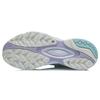Li Ning V8 Shock Absorbing Non-Slip Wear-Resistant Low-Top Running Shoes Women Sneakers White Purple ARHQ172-7