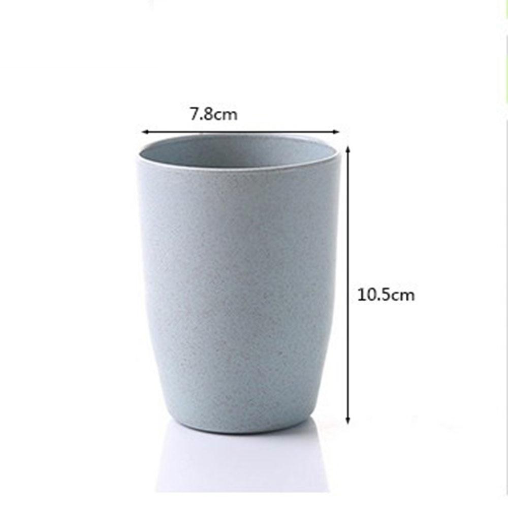 Portable Thick Circular Bathroom Toothpaste Cup Tumbler Tooth Mug Toothbrush Holder